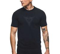 Dainese Quick Dry Tee, Motorbike Base Layer T-Shirt, Men, Black, L