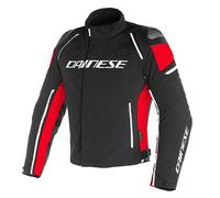 Dainese Racing 3 D-Dry Waterproof Textile Motorbike Motorcycle Jacket Red SALE