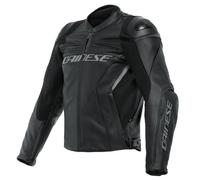 Dainese Racing 4 Leather Jacket Black CE Armour Sport Performance