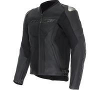 Motorcycle Jacket Leather Man Dainese RACING 5 Perforated Black/Black/Black
