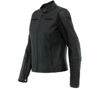 DAINESE RAZON 2 LADIES BLACK LEATHER MOTORCYCLE MOTORBIKE BIKE JACKET