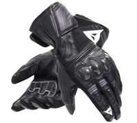 Dainese Reacto Carbon Long Motorcycle Motorbike Leather Gloves Black Anthracite
