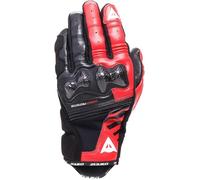 Dainese Reacto Carbon Motorcycle Glove Short, Black/Red, L