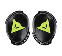 Dainese RSS 4 Moto Motorcycle Motorbike Knee Slider Full Kit Black / Fluo Yellow