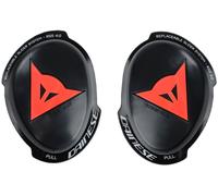 Dainese - Knee Slider Rss 4.0 - Full Kit, Knee Protector for Motorcycles, for Men and Women, Black/Fluo Red