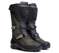 Dainese Seeker Gore-Tex Motorcycle Boots - Black/Army Green (70H)
