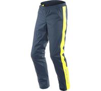 Dainese Storm 2 Motorcycle Rain Pants, blue-yellow, size S