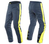DAINESE STORM 2 UNISEX BLACK IRIS FLUO YELLOW WATERPROOF LAMINATED OVER TROUSER