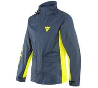 Dainese Storm 2 Unisex Motorcycle Jacket - Black Iris/Flo Yellow