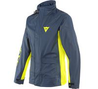 Dainese Storm 2 Unisex Motorcycle Jacket - Black Iris/Flo Yellow