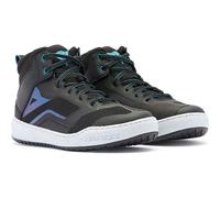 Dainese Suburb Air Ladies Motorcycle Motorbike Shoes Black / White / Harbor Blue