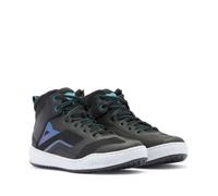 Dainese Suburb Air Ladies Vented Mesh Motorcycle Sneakers Shoes Black White Blue