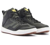 Dainese Suburb Air Motorcycle Shoes, black-green-yellow, size 40