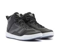 DAINESE Men's Suburb Air Summer Motorcycle Shoe, Textile, Black/White/Iron Gate, 8 UK