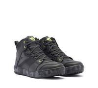Dainese Suburb D-WP Motorcycle Motorbike Shoes Black / Fluo Yellow