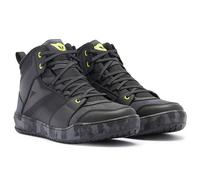 Dainese Suburb D-WP waterproof Motorcycle Shoes, black-grey-yellow, size 43 for Men