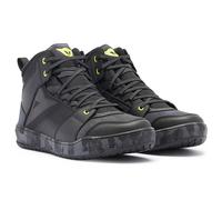 Dainese Suburb D-WP waterproof Motorcycle Shoes, black-grey-yellow, size 44