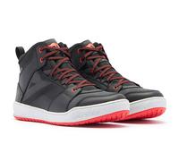 DAINESE SUBURB D-WP Motorradschuhe schwarz-weiß-lava-rot 41
