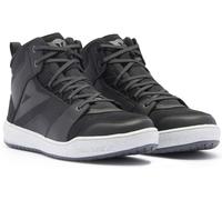 DAINESE - Suburb D-Wp Shoes, Waterproof Motorcycle Sneakers, Men, Black/White/Iron Gate, 43