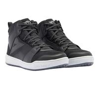 Dainese Suburb D-WP Waterproof Motorcycle Boots - Black/White/Iron Gate
