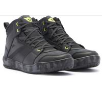Dainese Suburb D-WP waterproof Motorcycle Shoes, black-grey-yellow, size 42