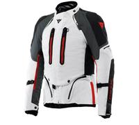 Motorcycle Jacket Man Dainese SUPER ADV ABSØLUTESHELL Glacier-Grey/Iron-Gate/Red