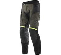 DAINESE SUPER ADVENTURE ABSØLUTESHELL™ Textilhose schwarz-olivgrün-fluo-gelb 52
