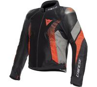 DAINESE SUPER RIDER 2 ABSOLUTESHELL Jacke schwarz-dunkelgrau-fluo-rot 48