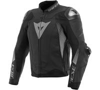 Dainese Super Speed 4 Motorcycle Leather Jacket, black-grey, size 54 for Men