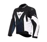 Dainese Super Sprint D-Dry Moto Motorcycle Textile Jacket Black / Blue / White