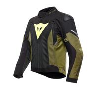 Dainese Super Sprint D-Dry Moto Motorcycle Textile Jacket Black / Fluo Yellow