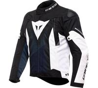 Dainese Super Sprint D-Dry waterproof Motorcycle Jacket, black-white-blue, size 60 for Men