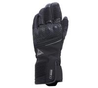 Dainese Tempest 2 D-Dry Long Gloves Black Waterproof Winter Textile Motorbike CE