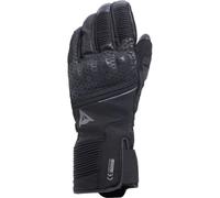 Dainese Tempest 2 D-Dry Motorcycle Motorbike Long Thermal Textile Gloves Black
