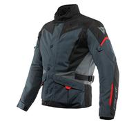 DAINESE TEMPEST 3 D-DRY BLACK RED WATERPROOF MOTORCYCLE MOTORBIKE TOURING JACKET
