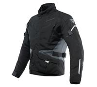 Dainese - Tempest 3 D-Dry, Men's Motorcycle Touring Jacket, Waterproof Jacket, Removable Thermal Lining, Protections On Shoulders And Elbows, Black/Black/Ebony, 64