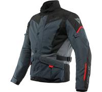 Dainese Tempest 3 D-Dry Motorcycle Textile Jacket Ebony / Black / Lava Red