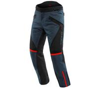 Dainese Tempest 3 D-Dry Motorcycle Pants - Ebony/Black/Lava Red