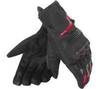 Dainese Tempest D-Dry short Unisex Motorcycle Gloves, black-red, size 3XL for Men