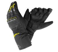 DAINESE TEMPEST UNI D-DRY LONG BLACK FLUO YELLOW WATERPROOF MOTORCYCLE GLOVES