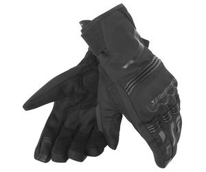 Dainese Tempest Uni D-Dry Short Motorcycle Gloves Black/Black
