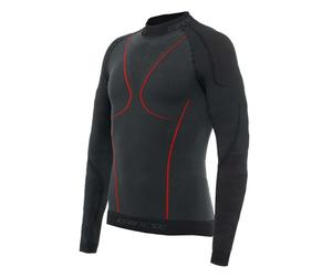 DAINESE THERMO LS LONG SLEEVE THERMAL MOTORCYCLE MID LAYER BLACK RED