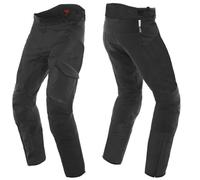 DAINESE TONALE D-DRY WATERPROOF BLACK MOTORCYCLE MOTORBIKE TOURING TROUSERS