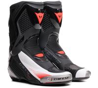 Dainese Torque 4 Air Boots - Black/White/Red Fluo
