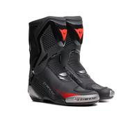 Motorcycle Boots Microfiber Man Dainese TORQUE 4 AIR Summer Black/Red-Lava