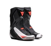 Dainese Torque 4 Air Motorbike Motorcycle Boots Black / White / Fluo Red