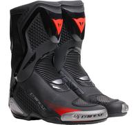 Dainese Torque 4 Air Motorcycle Ventilated Racing Track Boots - Black / Lava Red