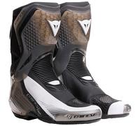 Dainese Torque 4 S Motorcycle Motorbike Racing Track Boots - Black / White