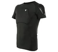 Dainese - Trail Skins Pro Tee, MTB Chest Protection T-Shirt, Unisex, Black, XXL