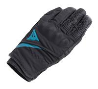 Dainese Trento Ladies D-Dry Motorcycle Motorbike Gloves - Black / Ocean Depth